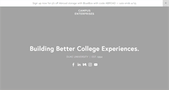 Desktop Screenshot of campusenterprises.org